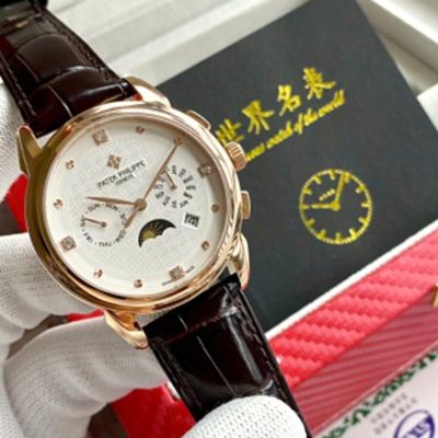  PATEK PHILIPPE Complex Function Timing  9100 Automatic Movement   42mm Watch